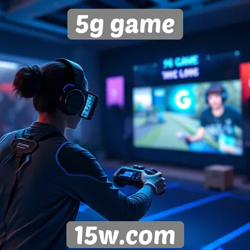 Plataforma 5g game oferece experiências imersivas em jogos online